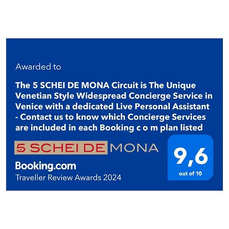 5 Schei De Mona Best Holiday Apartment With Gym In Venice Cannaregio Extérieur photo